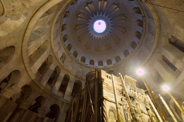 Dome above the Holy Sepulchre
